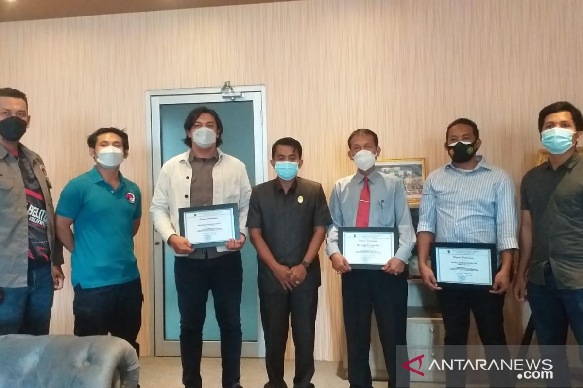 DPRD Belitung berikan penghargaan kepada Satresnarkoba Polres Belitung