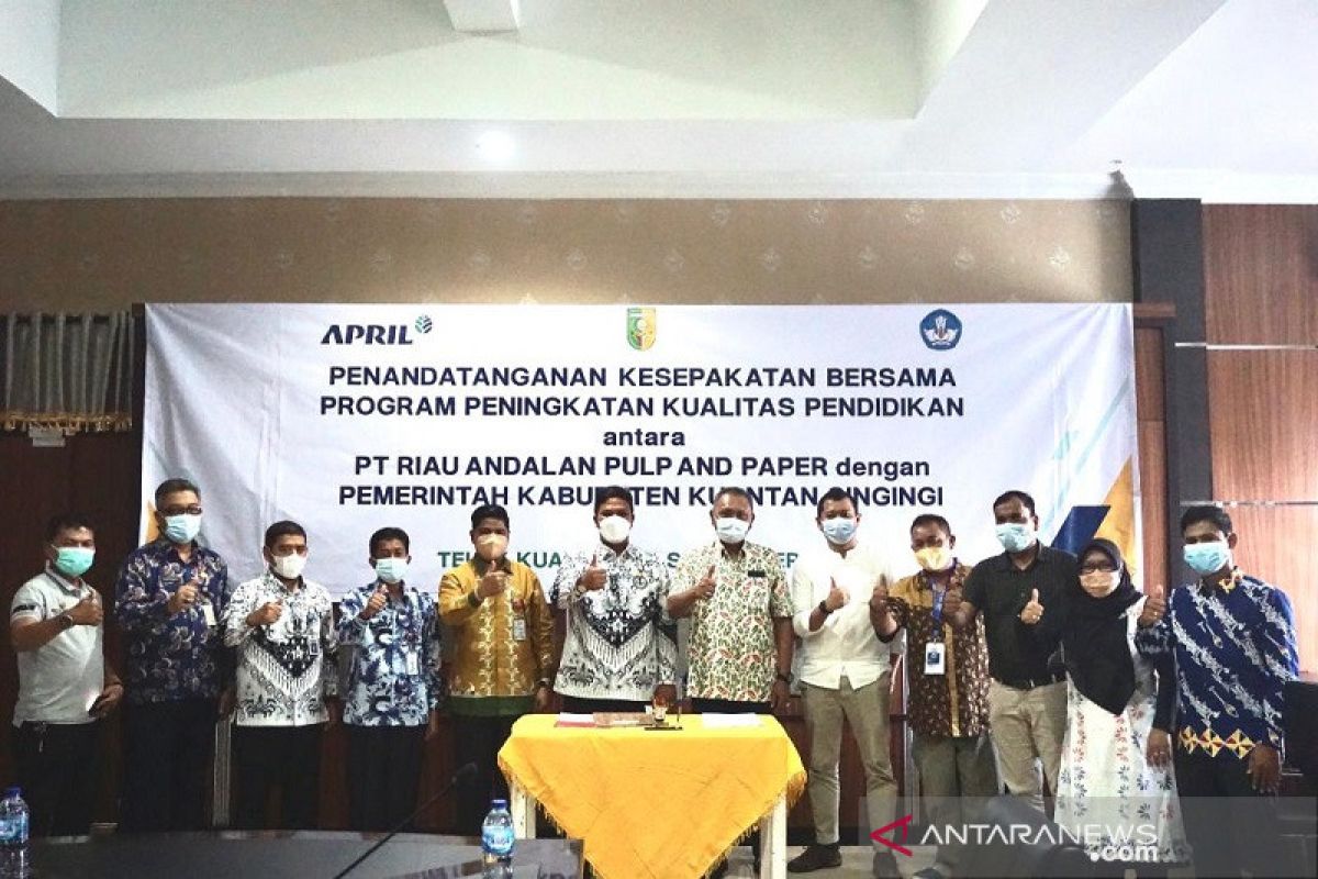 Pemkab Kuansing jalin kerjasama dengan PT RAPP tingkatkan kualitas pendidikan