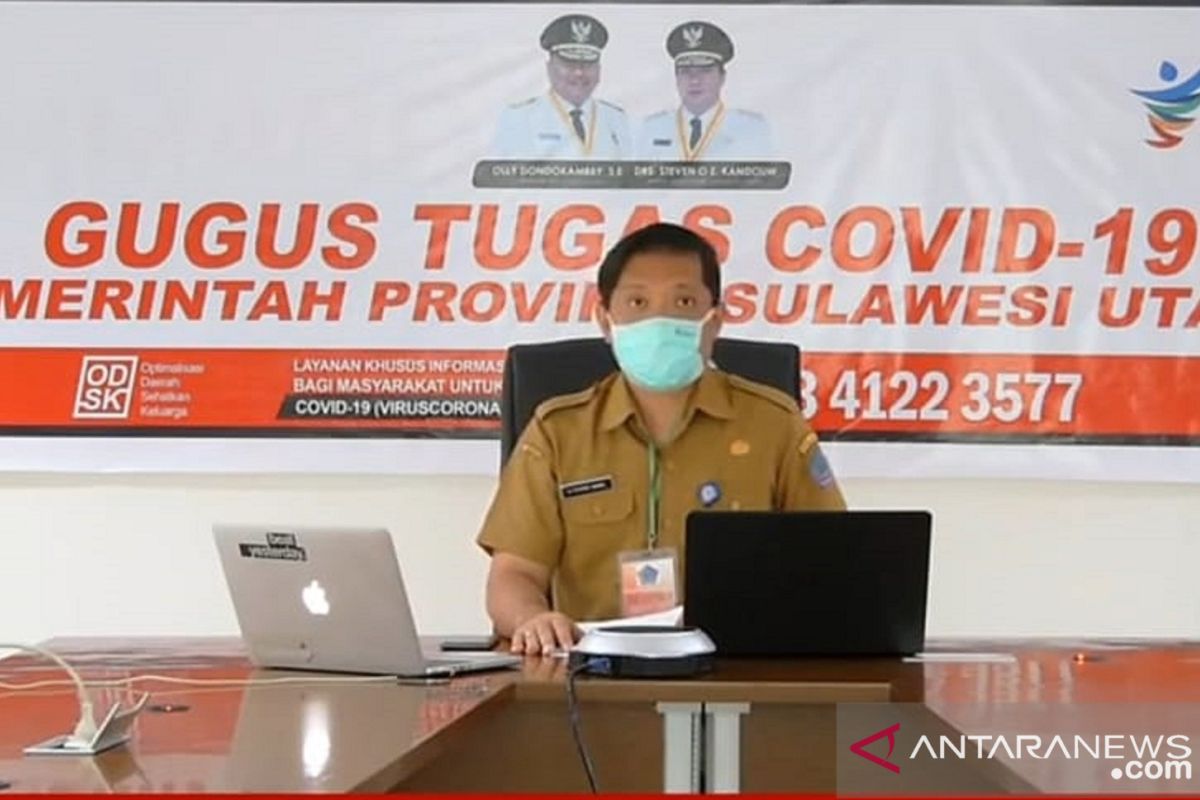 Kasus sembuh dari COVID-19 di Sulawesi Utara meningkat jadi 92,55 persen