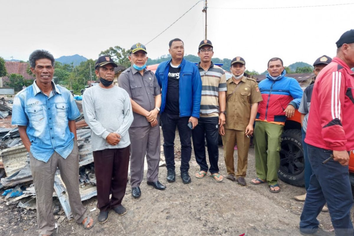 Ini harapan Ketua DPRD Agam terkait pedagang terdampak kebakaran Pasar Baso