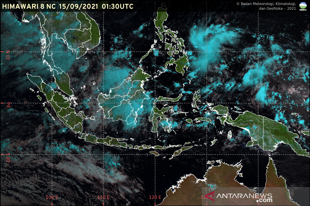 BMKG prediksi wilayah Indonesia dominan alami hujan ringan pada Jumat