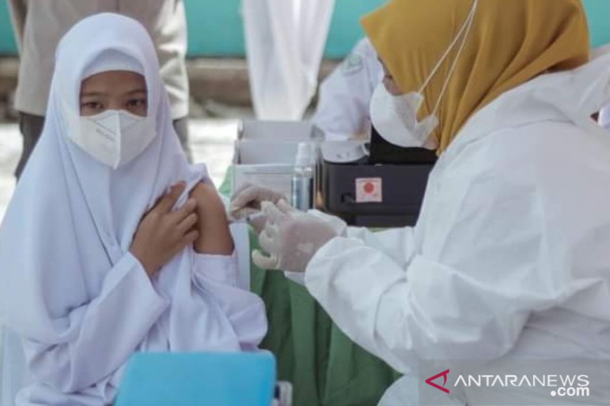 24.464 pelajar se Kota Padangsidimpuan segera  dapat vaksin