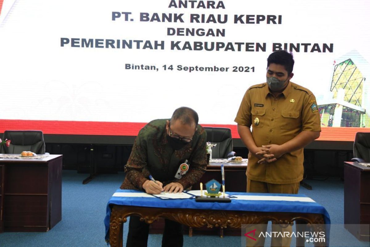 Pemkab Bintan kerjasama layanan perbankan dengan Bank Riau Kepri