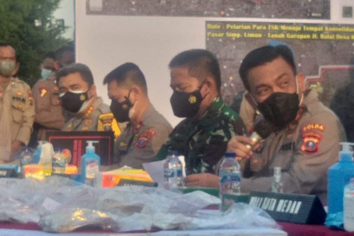 Kapolda Sumut: Senjata api perampok toko emas di Medan dibeli dari Aceh