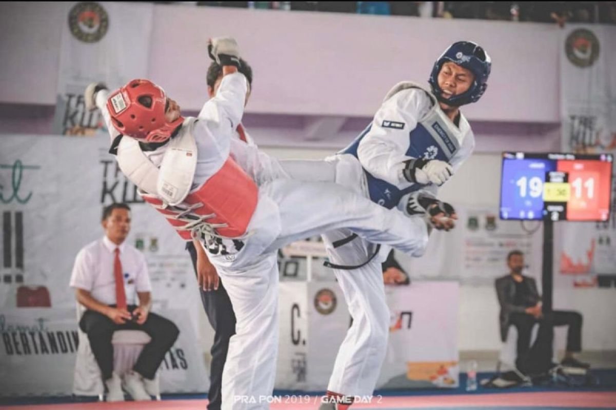 Adam Yazid atlet taekwondo Depok siap sumbangkan emas bagi Jabar di PON Papua