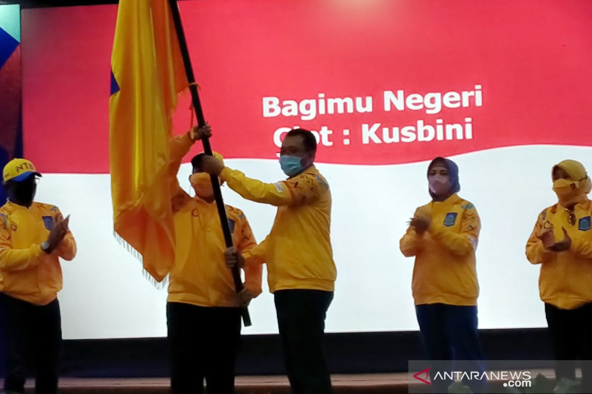 Gubernur Zulkieflimansyah lepas kontingen PON NTB ke Papua