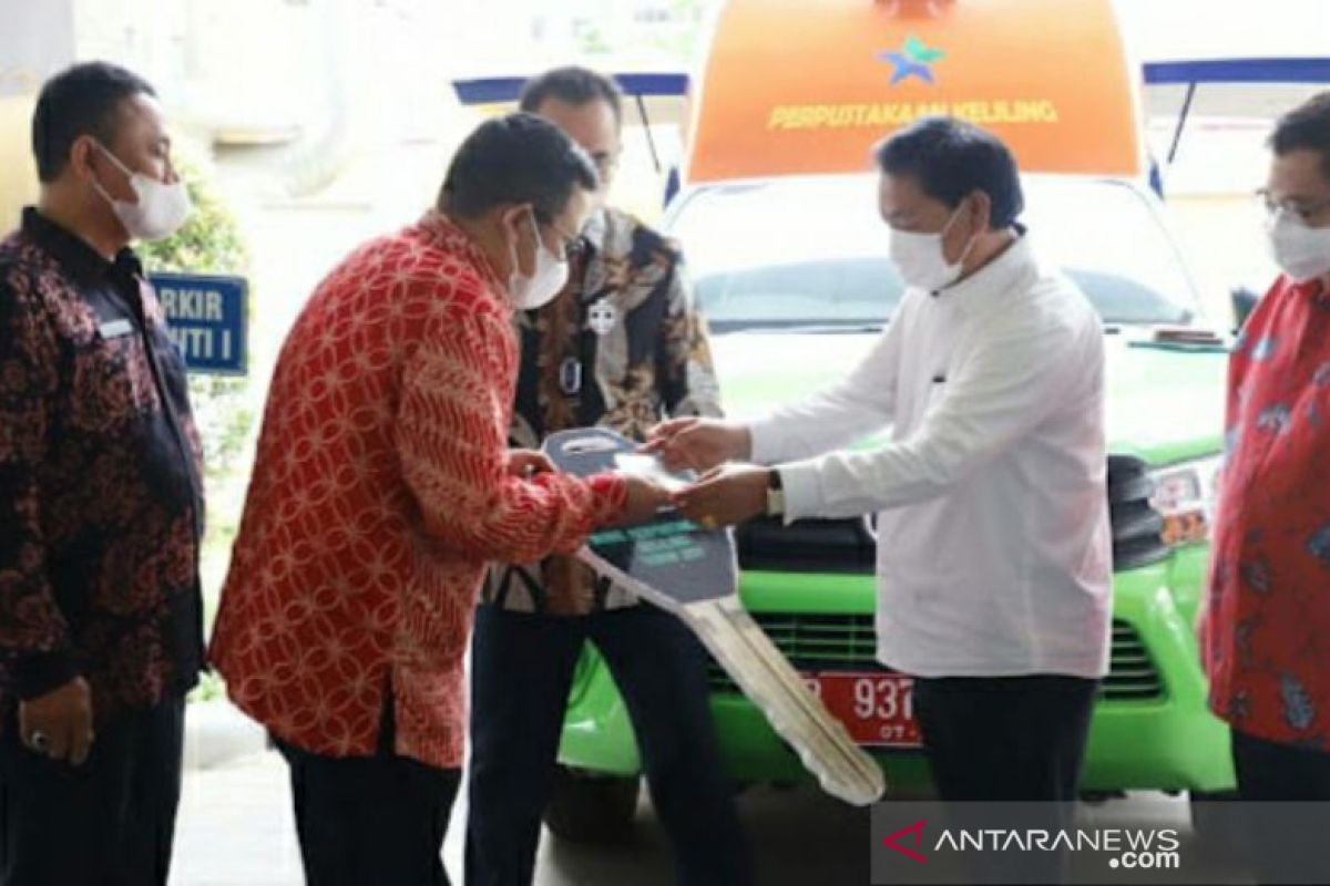 Pemkab Bangka Selatan terima mobil Pusling dari Perpustakaan Nasional