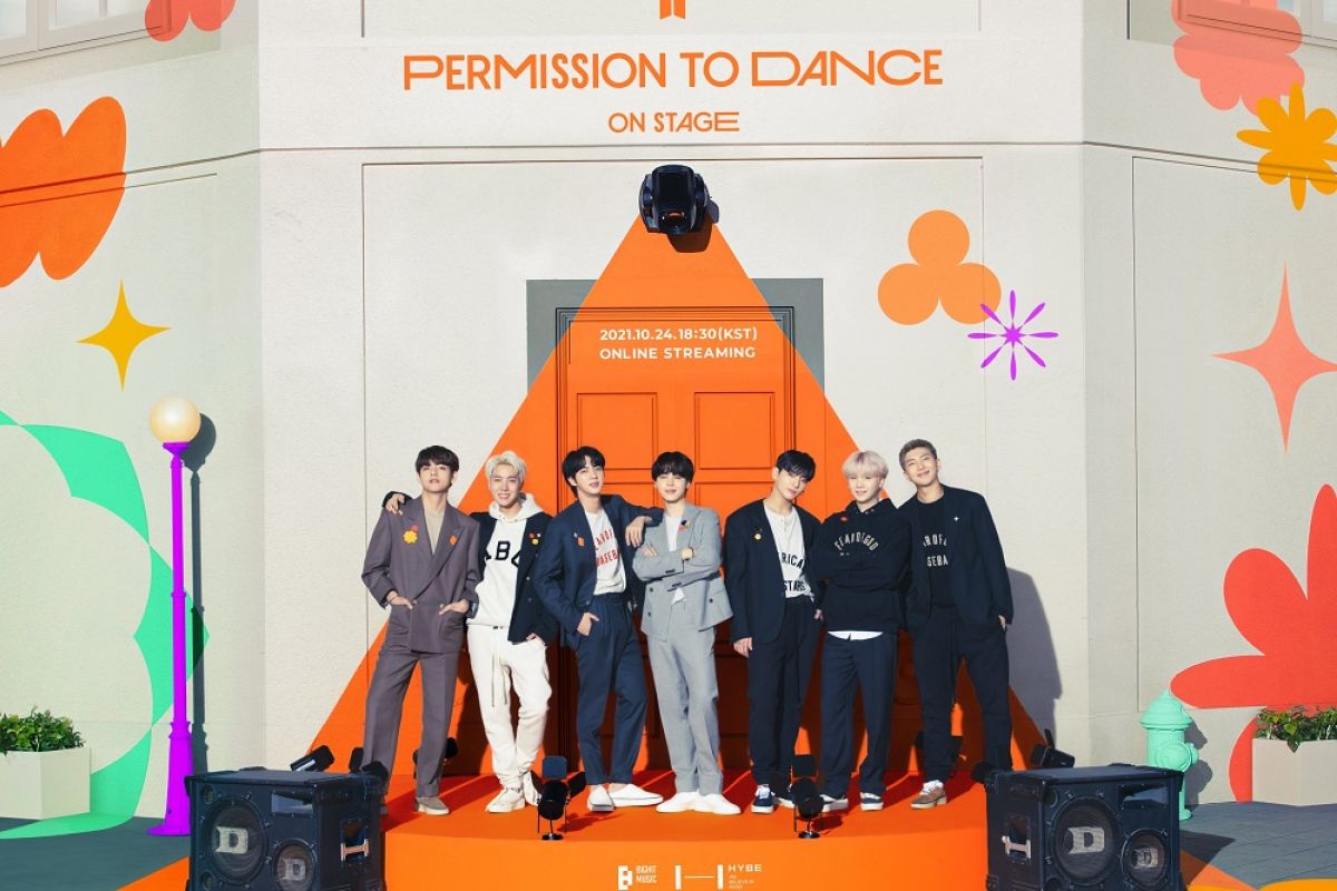 BTS siapkan konser online 'Permission To Dance On Stage'