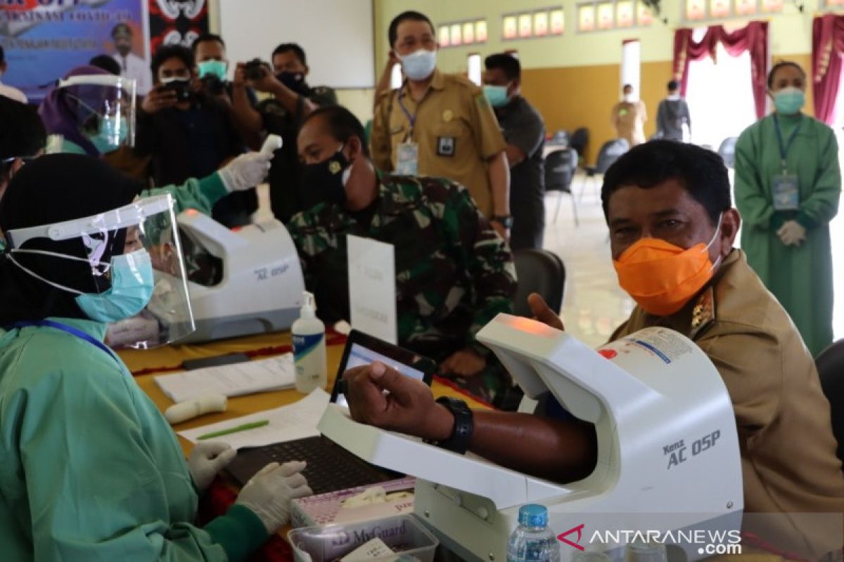 1.289 tenaga kesehatan di Penajam Paser Utara sudah divaksin COVID-19