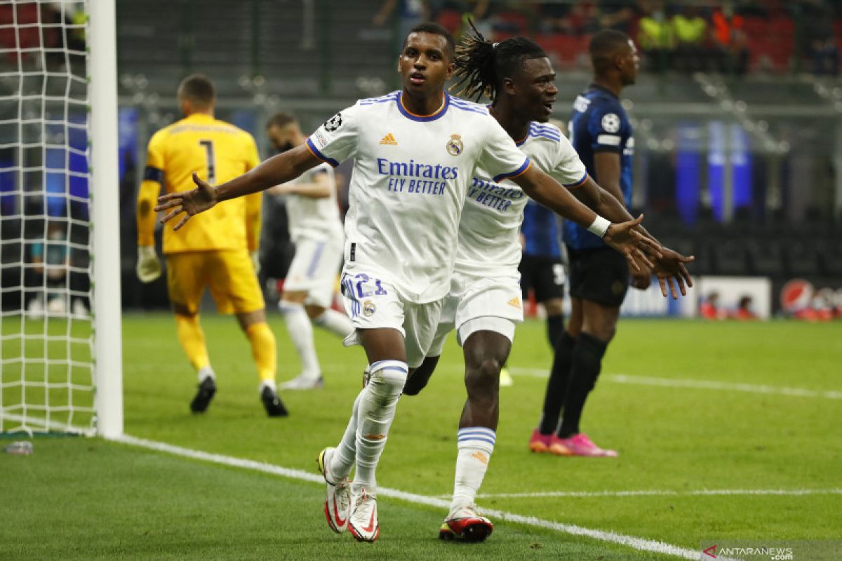 Liga Champions: Rodrygo bawa Real Madrid pecundangi Inter Milan