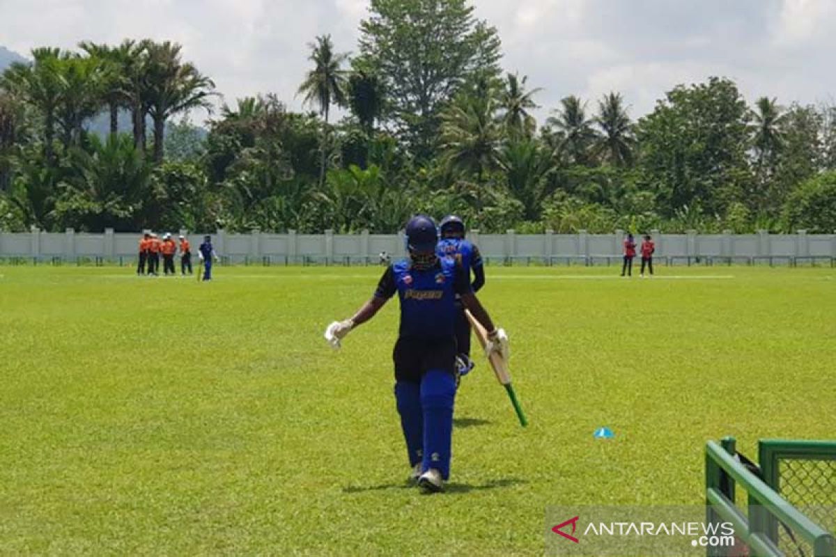 Pertandingan kriket PON XX dimulai pada 26 September