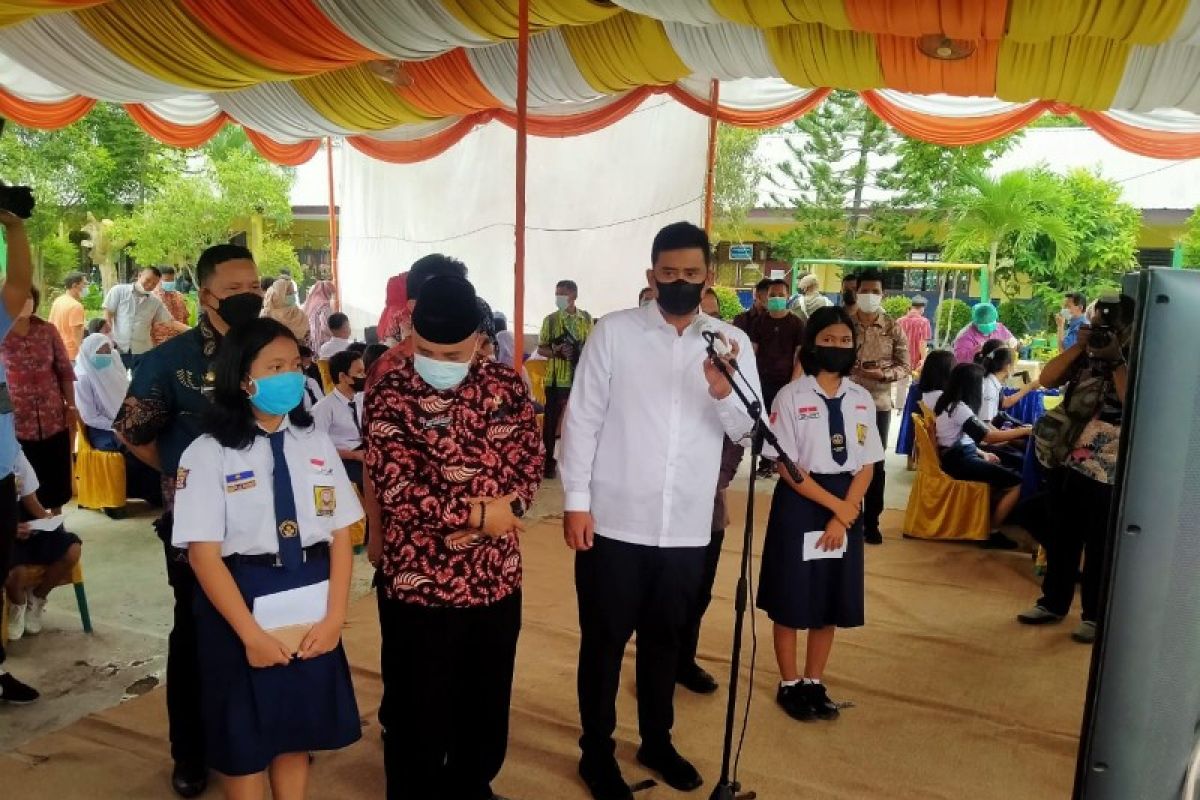 Sudah 4.000 pelajar Kota Medan terima vaksin