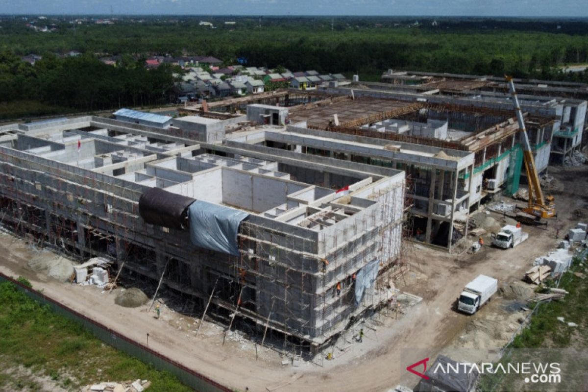 Tapin's new hospital reaches 52 percent completion