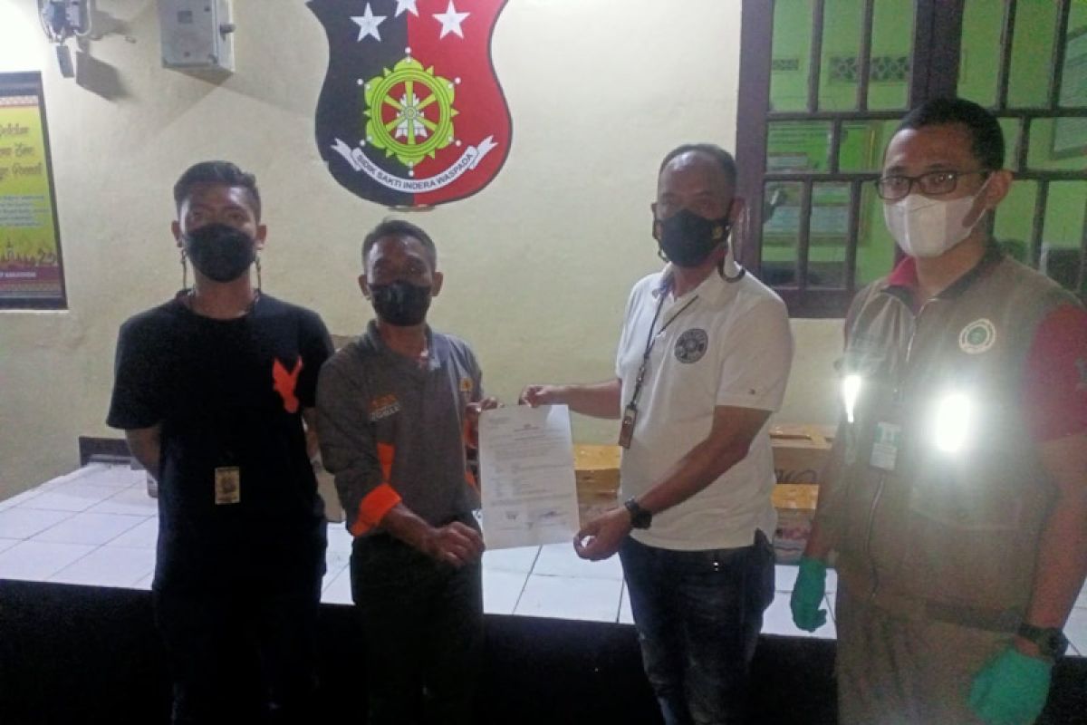 Polisi gagalkan penyelundupan simpanse