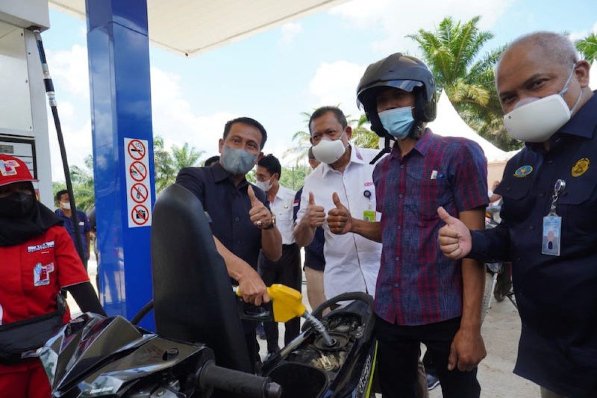 Pertamina Patra Niaga resmikan SPBU BBM Satu Harga di Muba