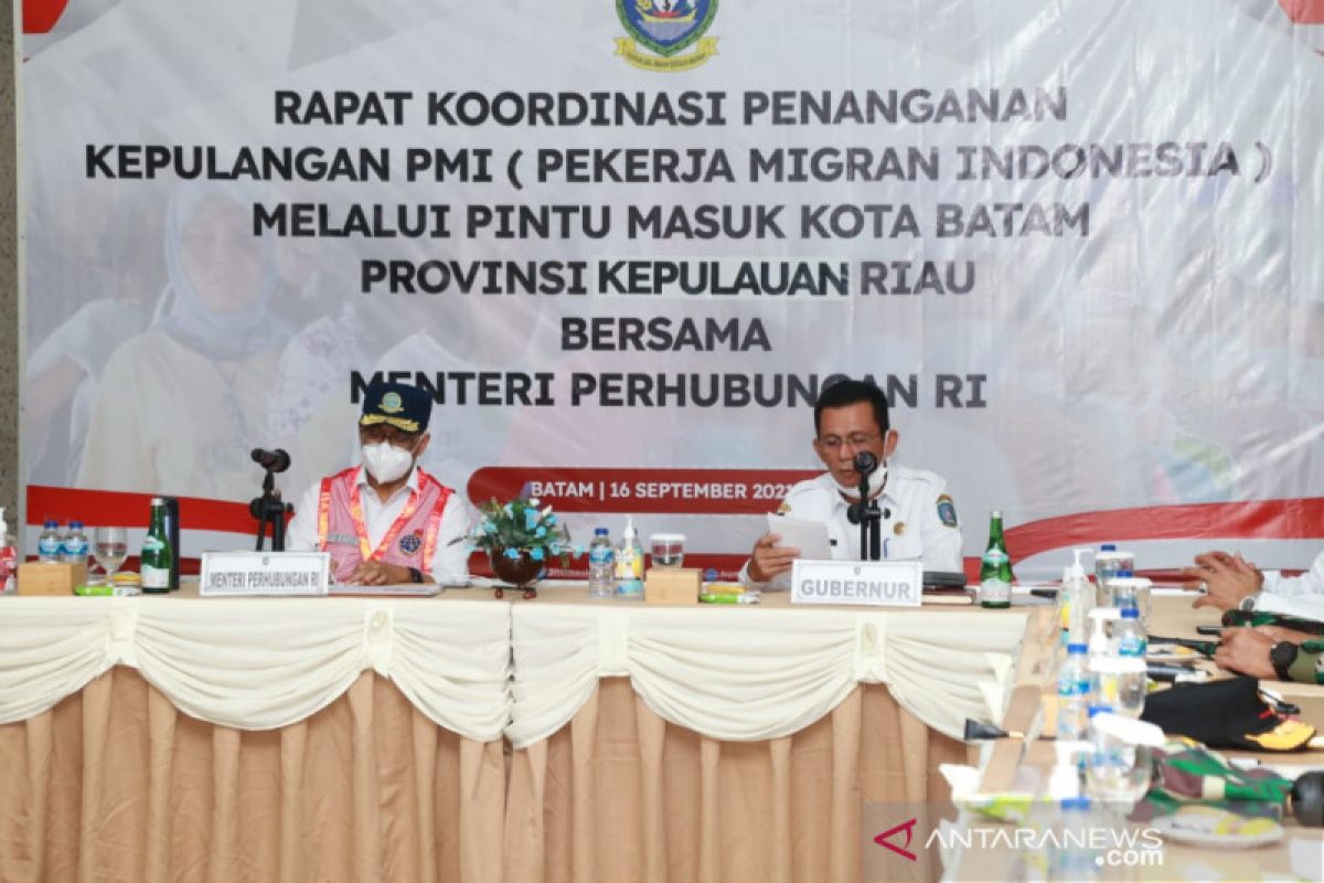 Kepri harap pemulangan PMI tidak hanya melalui di Batam