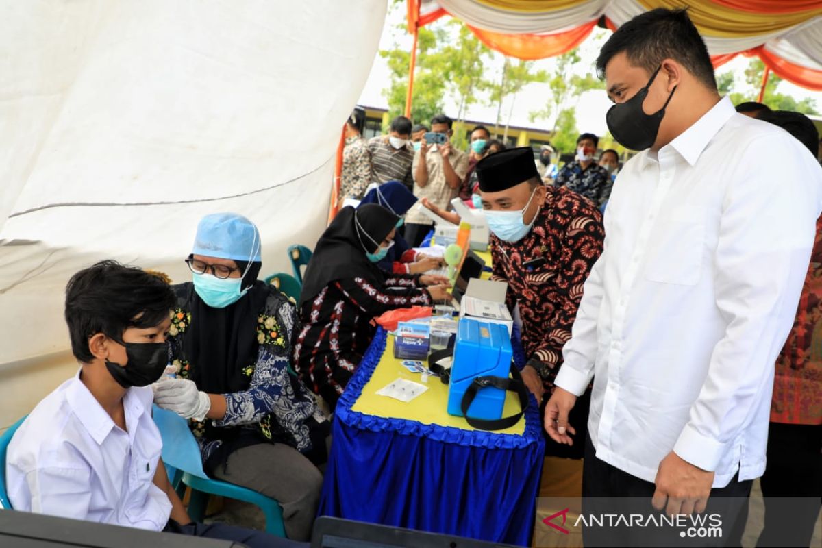 Pemkot Medan percepat vaksinasi pelajar untuk persiapan PTM