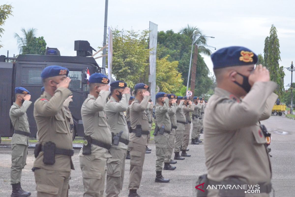 101 personel Brimob Gorontalo bantu pengamanan PON XX Papua