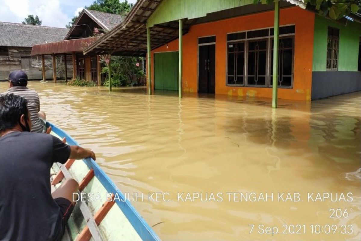 Wabup Kapuas ingatkan warga waspadai banjir