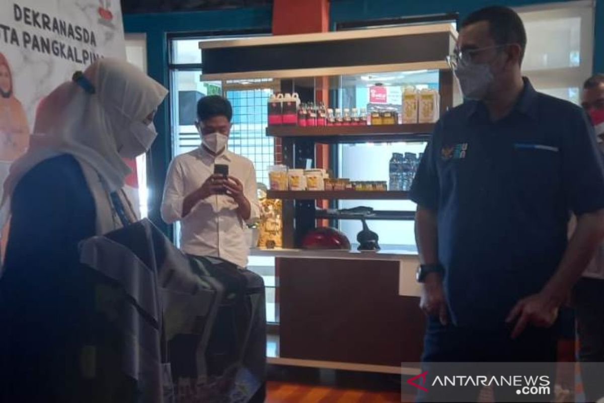 Stafsus Menteri BUMN kunjungi Rumah Kreatif BUMN Pangkalpinang