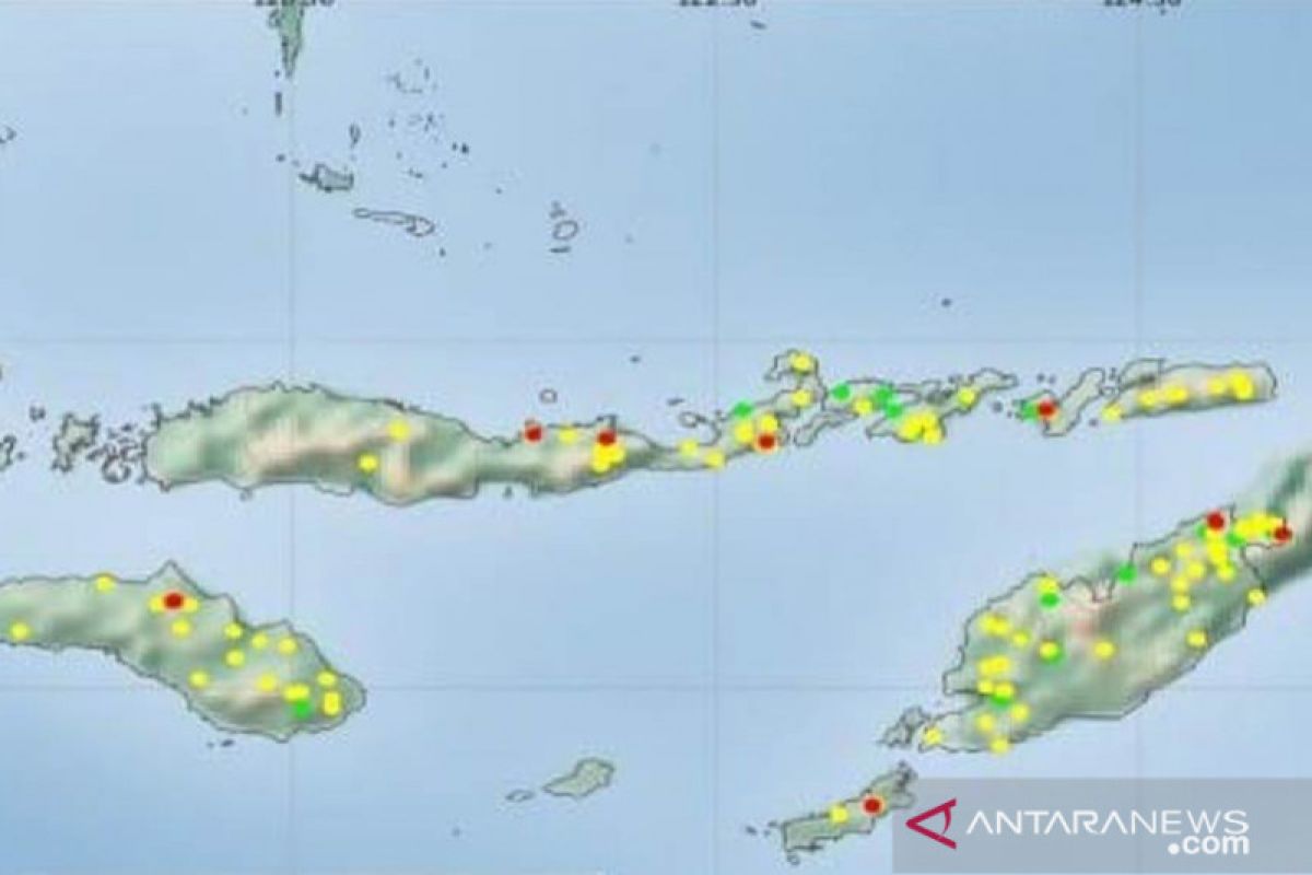 BMKG Stasiun El Tari: 13 titik panas muncul di wilayah NTT