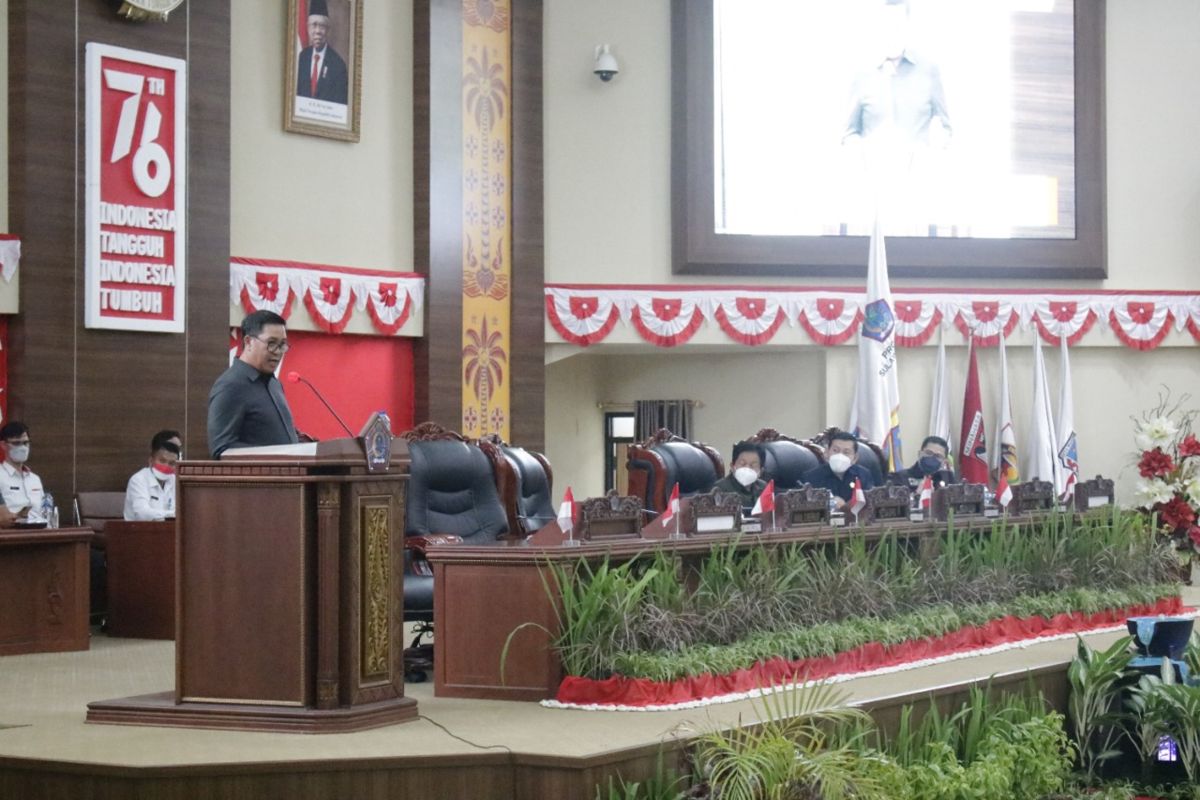 Ranperda APBD Perubahan 2021 Sulawesi Utara fokus tangani COVID-19