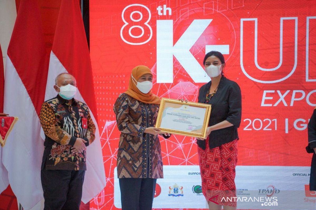 UMKM Batik Kota Probolinggo juara pertama UKM berprestasi se-Jatim