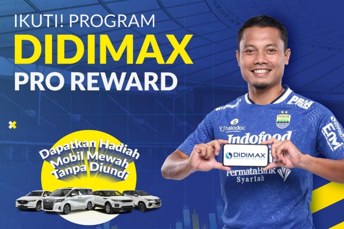 Didimax Berjangka sponsori Persib Bandung dan AHHA PS Pati
