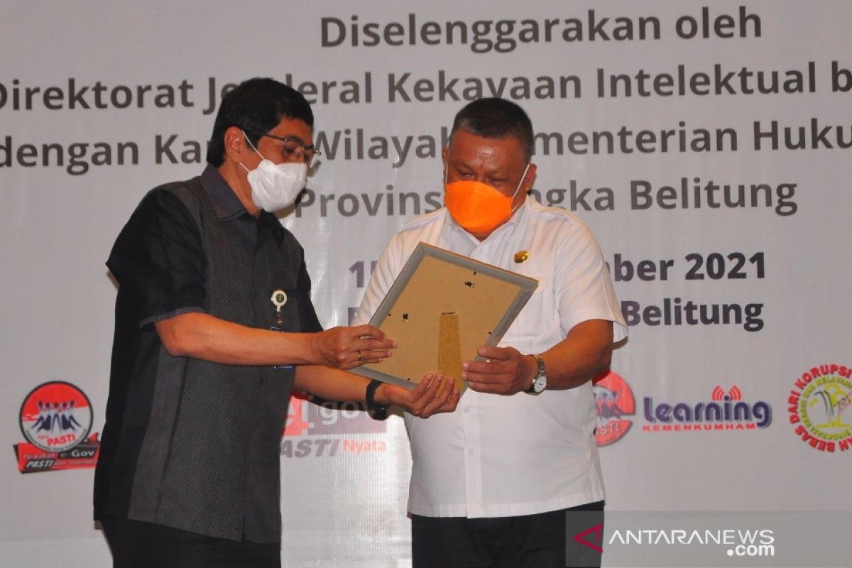 Sebanyak 13 kekayaan intelektual Belitung Timur dapat pengakuan