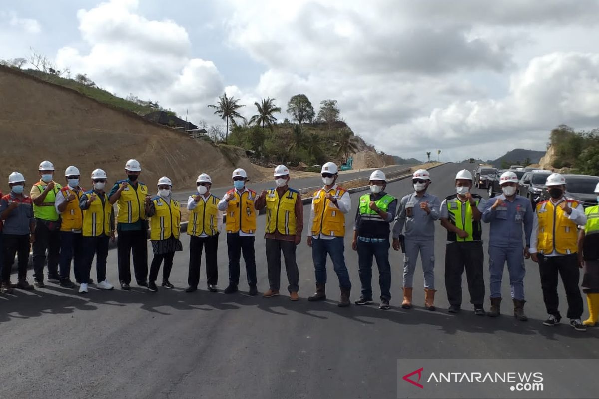 Construction of BIL-Mandalika Bypass for WSBK is 90-percent complete