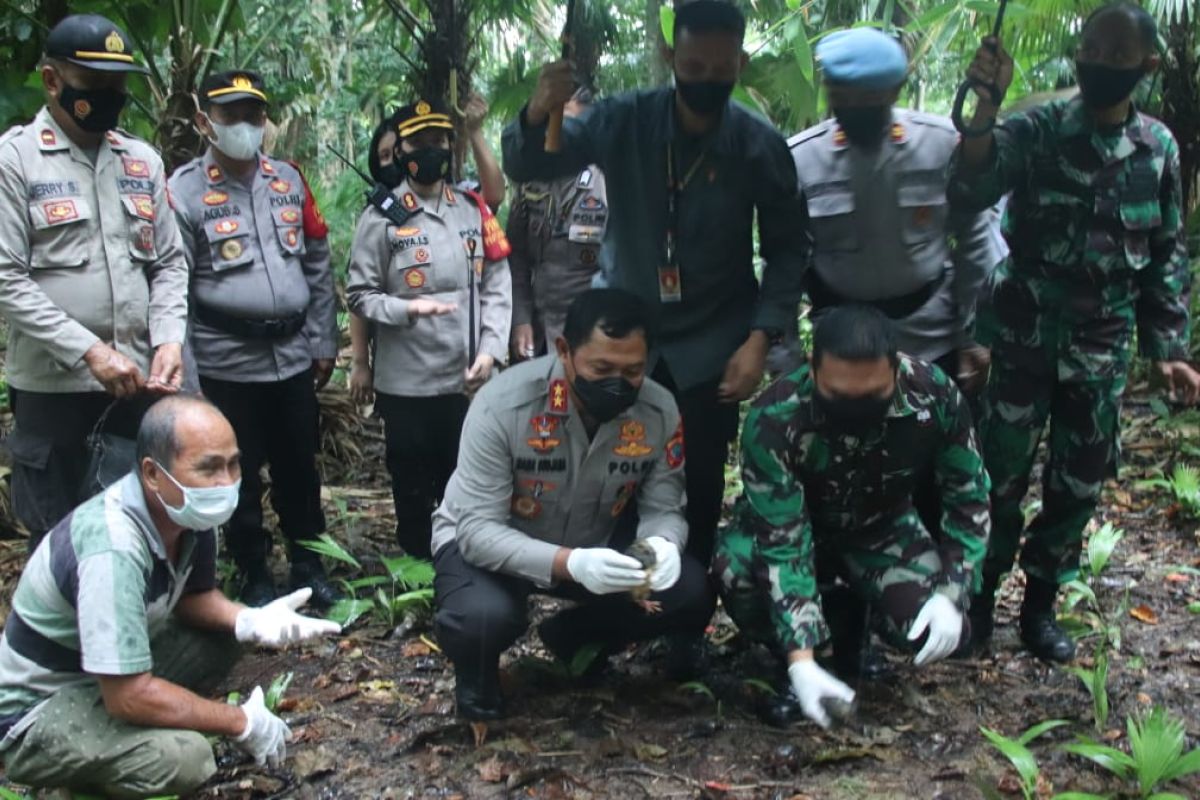 Kapolda Sulut lepasliarkan anak Burung Maleo di TN Bogani Nani Wartabone Bolmong