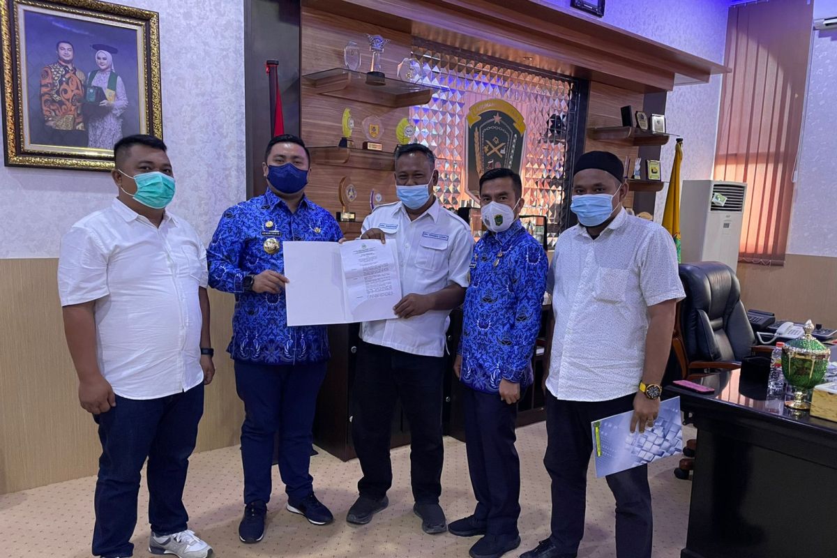 Bupati dan wabup terima pengurus Organda Labura