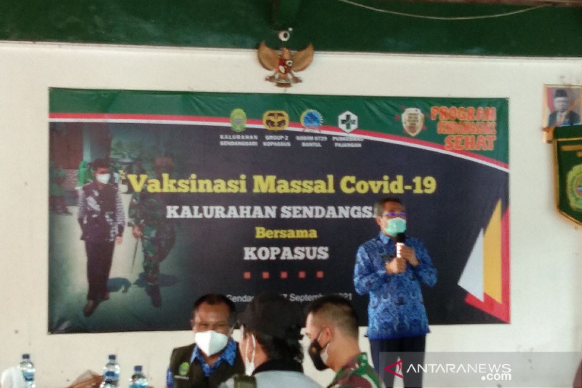 Pemkab Bantul dukung percepatan vaksinasi COVID-19 di Desa Sendangsari