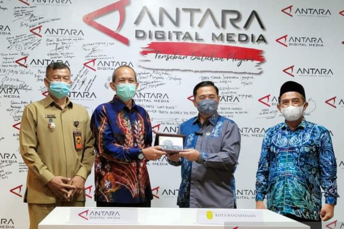 Pemkot Banjarmasin dan LKBN Antara perkuat kerja sama digital media