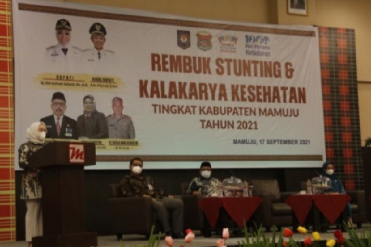 Angka prevalensi stunting di Mamuju di atas 20 persen