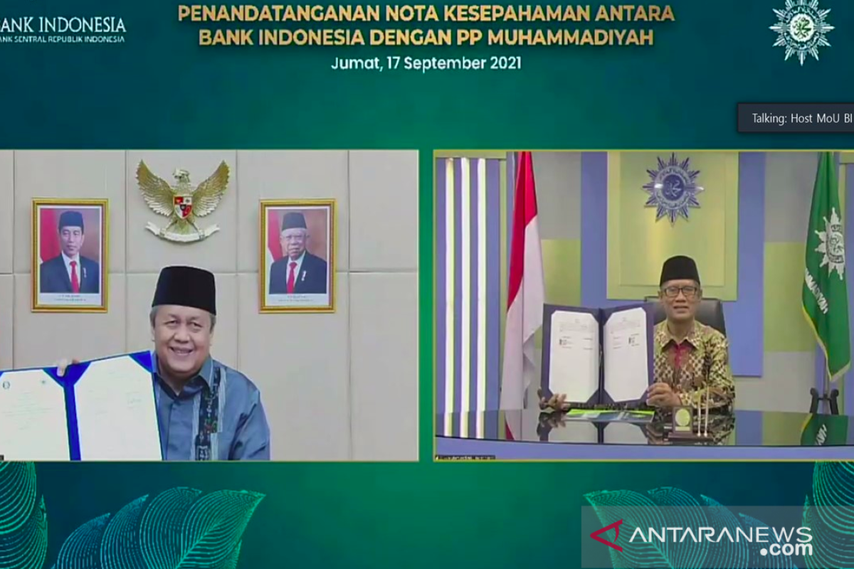 BI dan PP Muhammadiyah sepakati kerja sama perkuat ekonomi syariah