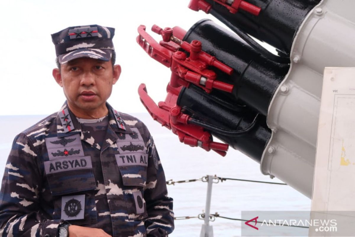 Patroli TNI AL tidak temukan ribuan kapal di Laut Natuna Utara