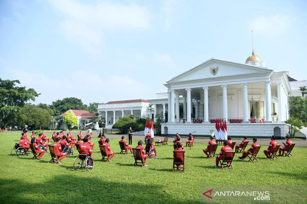 Presiden Jokowi berikan bonus bagi atlet Paralimpiade Tokyo 2020