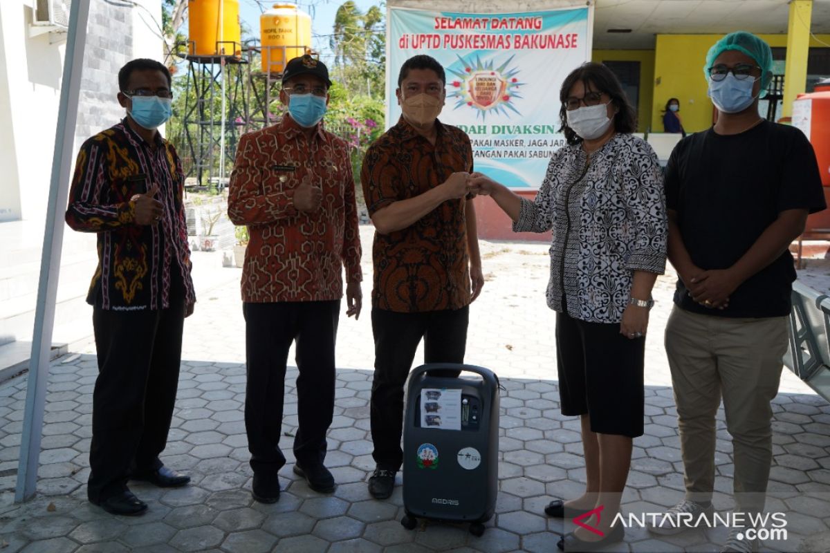 Dua Puskesmas di Kota Kupang terima bantuan mesin konsentrator oksigen