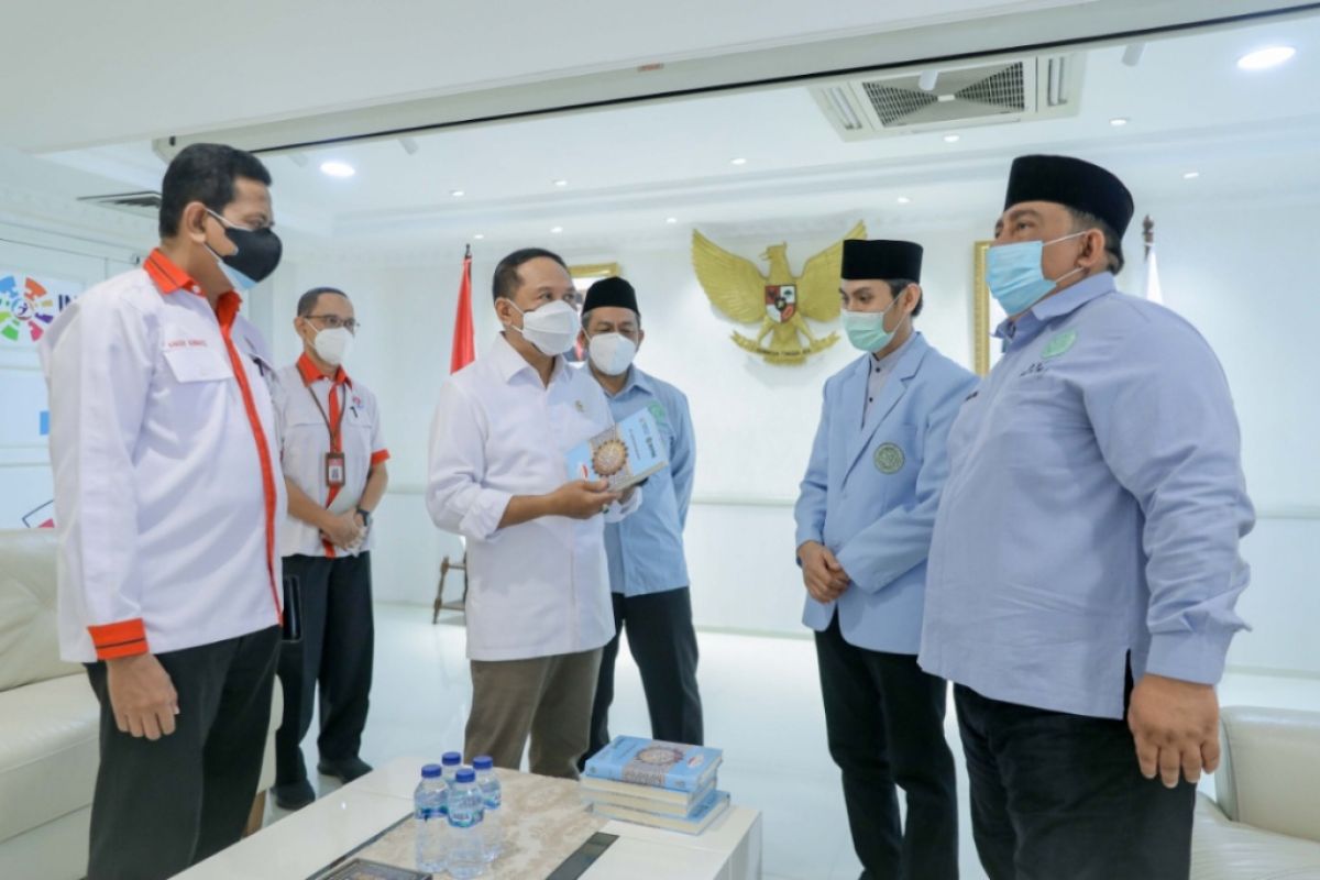 Prestasi Indonesia di Tokyo jadi topik pertemuan Menpora-BKPRMI