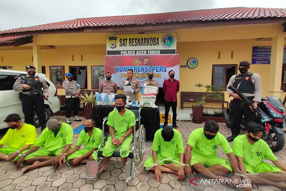 Edarkan narkoba sampai ke Bali, Polisi tangkap penyandang disabilitas