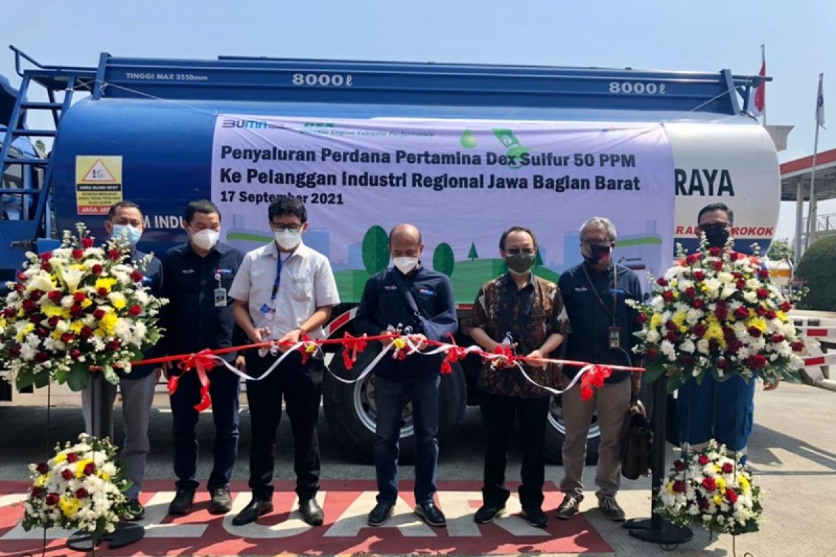 Pertamina Salurkan Produk Dex 50 PPM Perdana di Indonesia