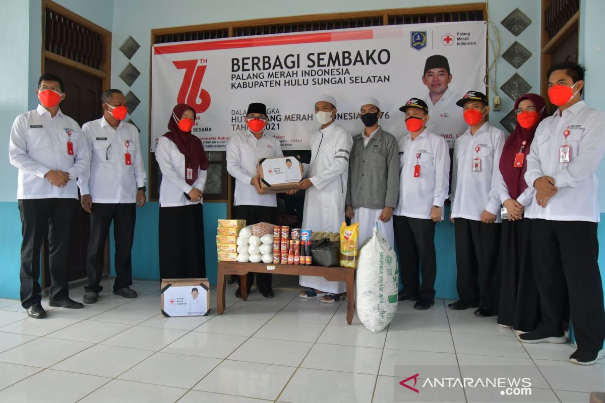 HUT ke-76 PMI di HSS diisi kegiatan sosial dan kemanusiaan