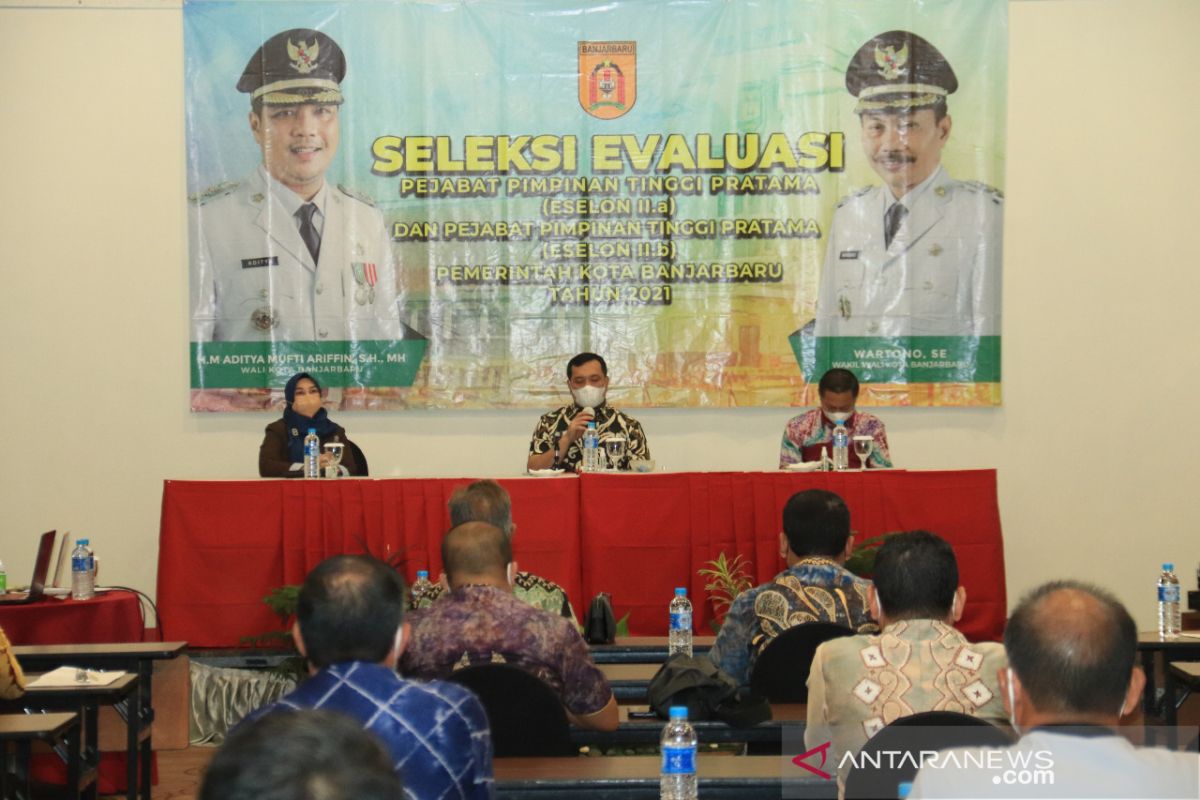 Wali Kota dan wawali evaluasi jabatan sekda dan kepala SKPD