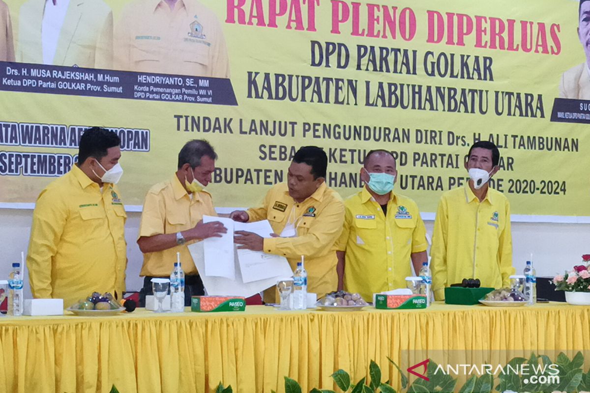 Ali Tambunan mundur, Golkar Labura gelar Pleno diperluas