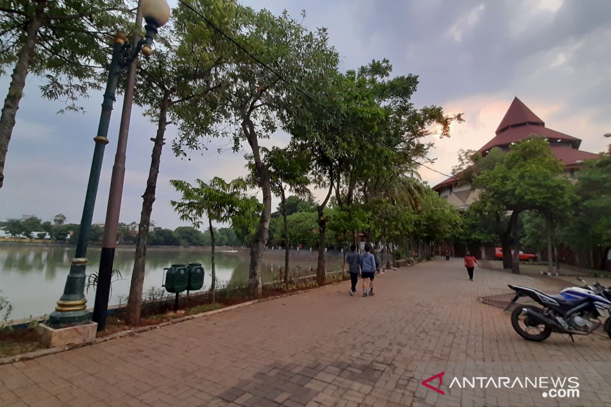 Kawasan Setu Babakan belum dibuka untuk pengunjung