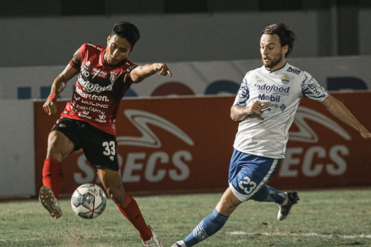 Bali United imbang lawan Persib Bandung