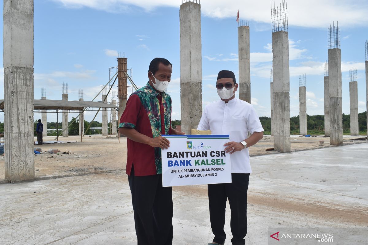 Bupati serahkan CSR pembangunan Masjid Pondok Pesantren Al-Mursyidul Amin 2