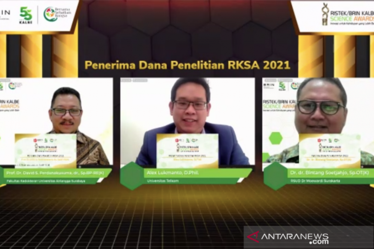 Tiga penelitian dapat dana Rp1,5 miliar di RKSA 2021