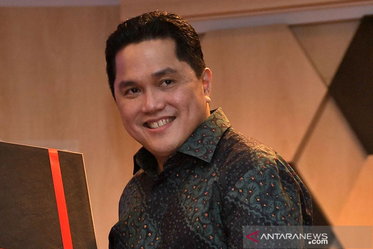 Menteri Erick Thohir terkesan dengan jiwa wirausaha para santri